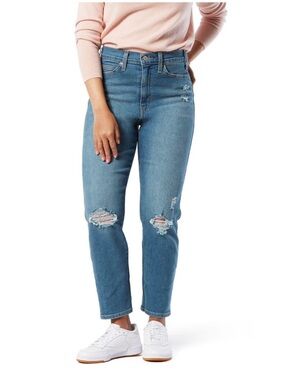 Signature by Levi Strauss High Rise Straight Jeans